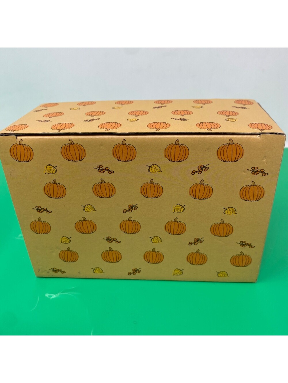 Blue Sky Clayworks THANKSGIVING "TURKEY-PUMPKIN"  SALT & PEPPER SHAKERS - Picture 4 of 5